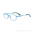 Full Black Vision Male Malle Matemor Material Optical Cadre Eyewear